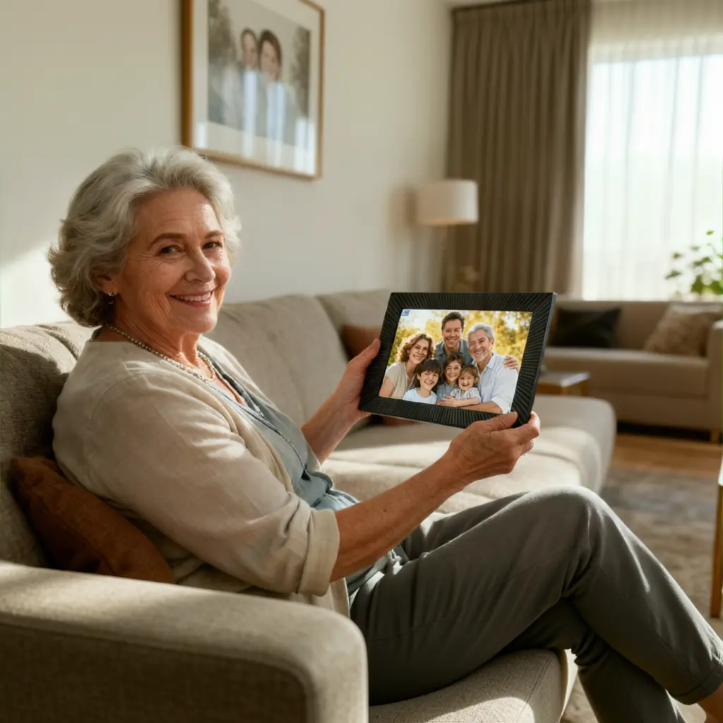 An emotional gift that brings tears of joy to grandparents